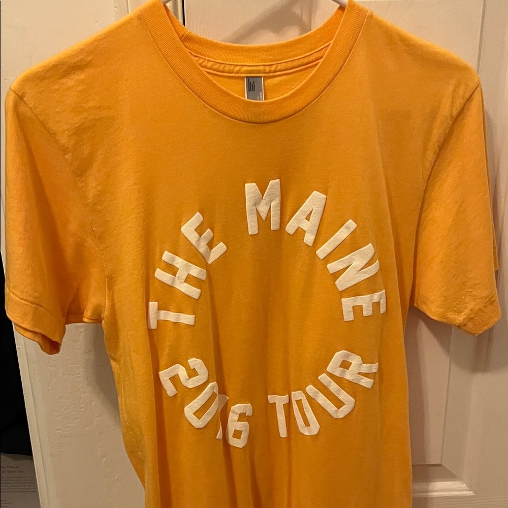The Maine 2016 Tour Yellow T-Shirt